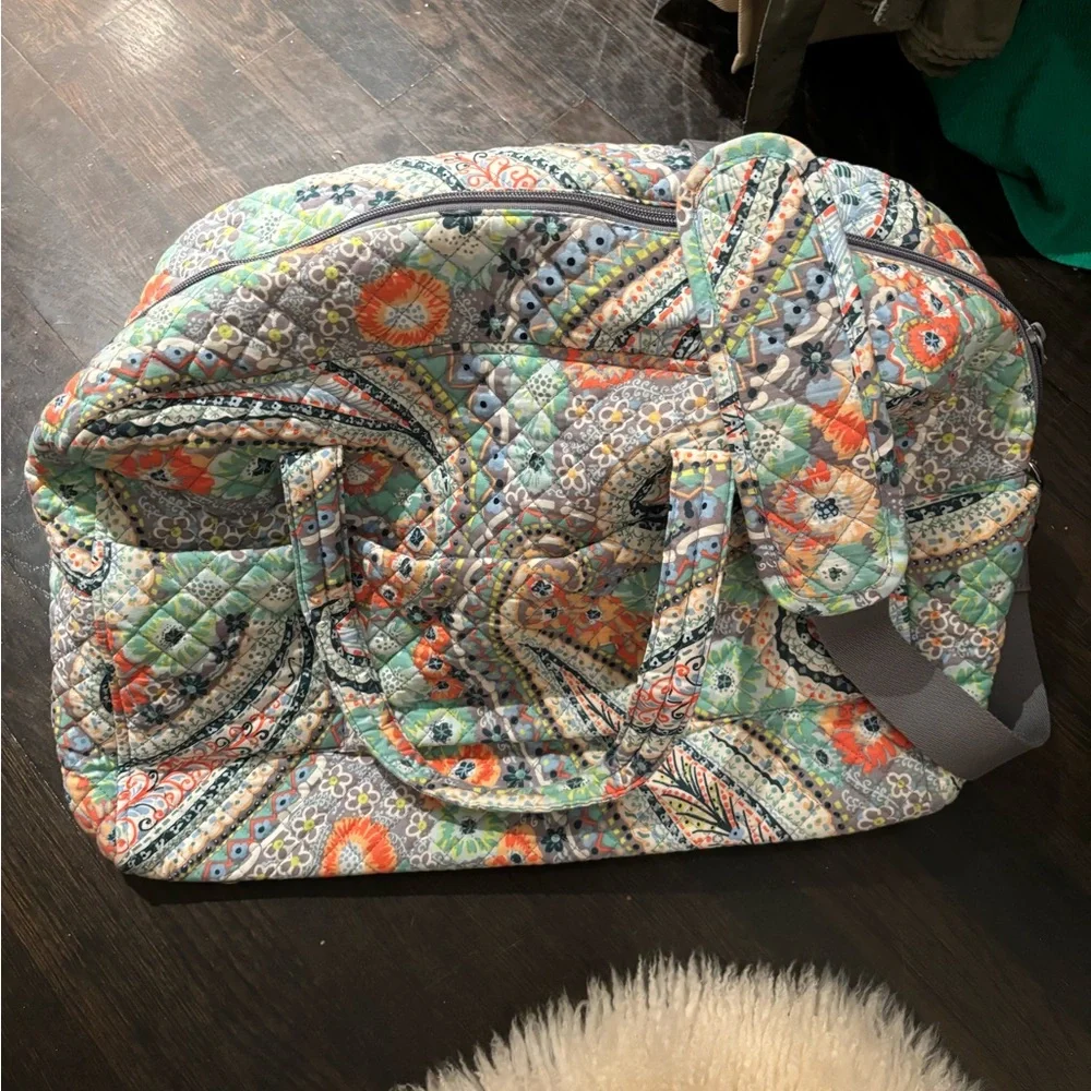 Vera Bradley Grand Weekender Travel Bag